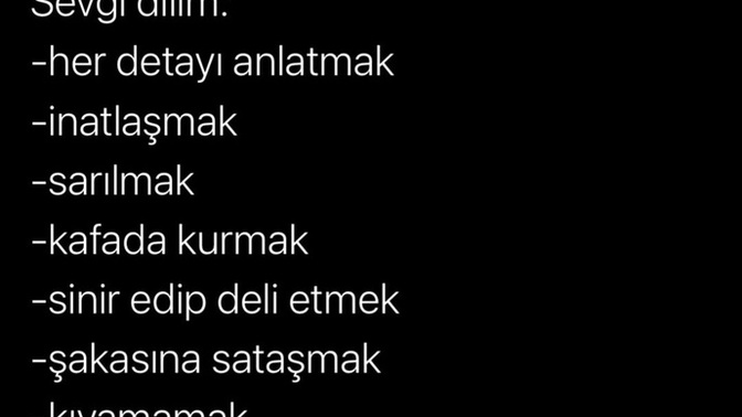 Sizin sevgi diliniz nedir?