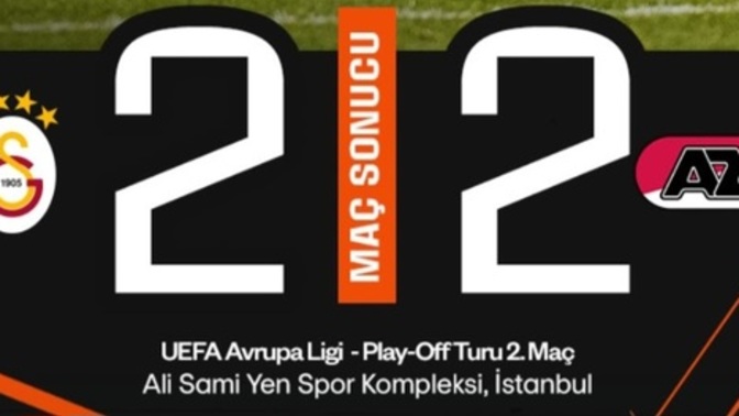 Yazıklar Olsun! Galatasaray, AZ Alkmar'la 2-2 berabere kalarak Uefa Avrupa Ligi'ne veda etti, ne düşünüyorsunuz?