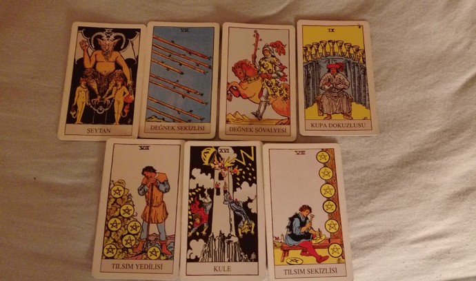 Tarot yorumlayabilen var mı?