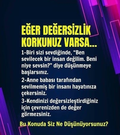 Değersizlik duygusu psikolojiğe etkiler mi?