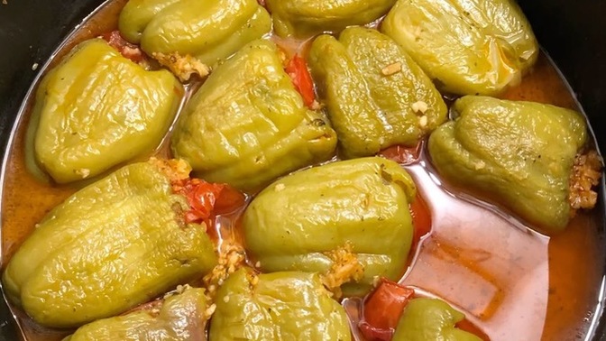 Zeytinyağlı biber dolması sever misiniz?