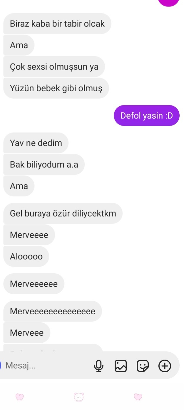 Bu normal bir iltifat mı bana asla normal gelmiyor?