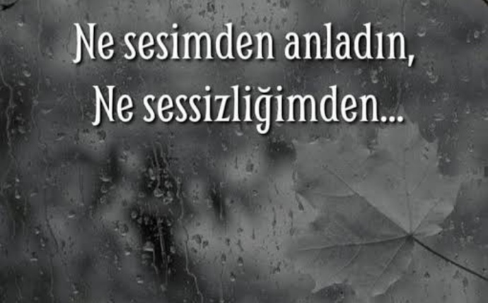 Sürekli susun artık duymak istemiyorum yerinedemek yerine bazen de kendi pencerelerini kapatabilmeli insan?