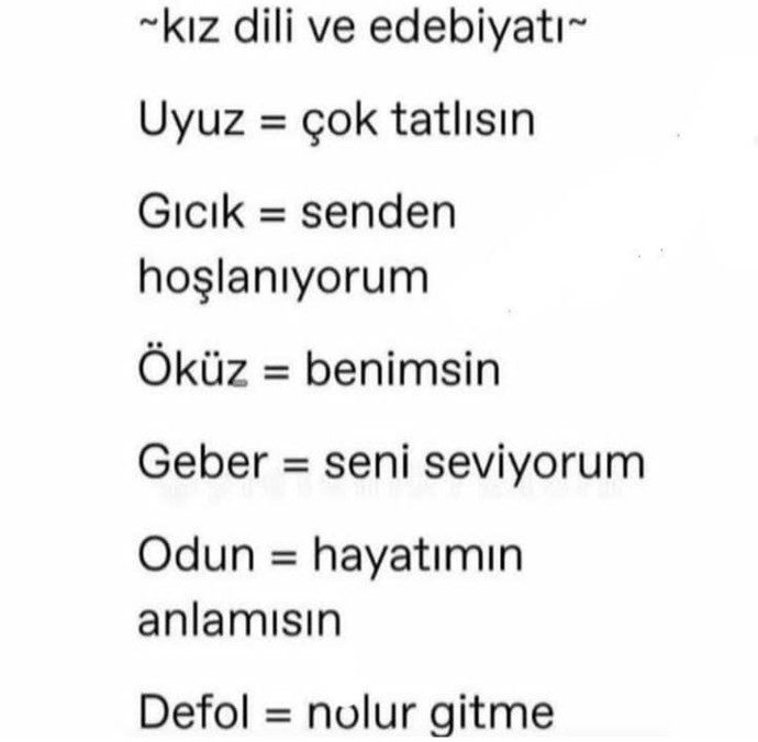 Bu dili biliyor muydun?