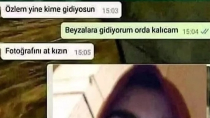 Anneme arkadaşıma gidiyorum dedim inanmadı, neden inanmamış olabilir?