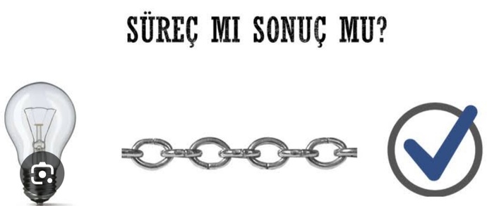 Bir işi yaparken süreç mi daha önemli sonuç mu?