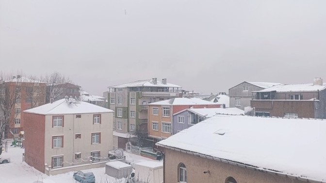 Evinizin kar manzarası nasıl?