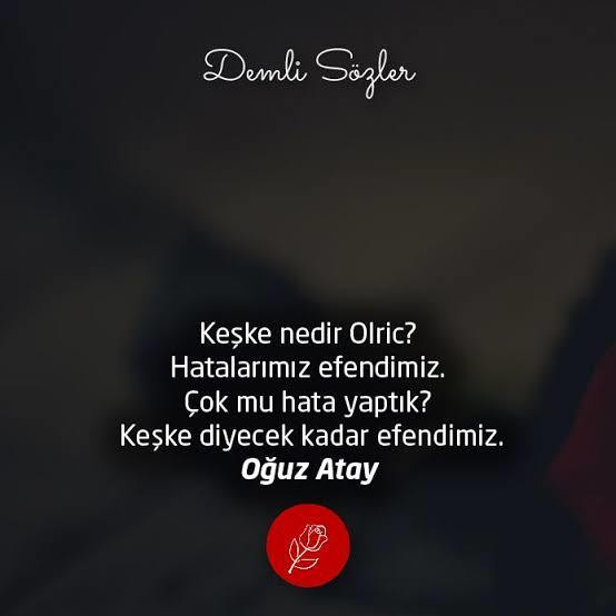 Şansınız olsa hangi hatanı telafi ederdin?