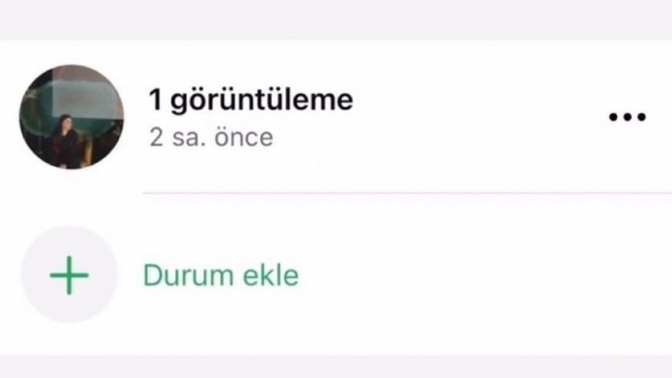 Özellikle sadece o görsün diye hikaye paylaşımları yapar mısınız?