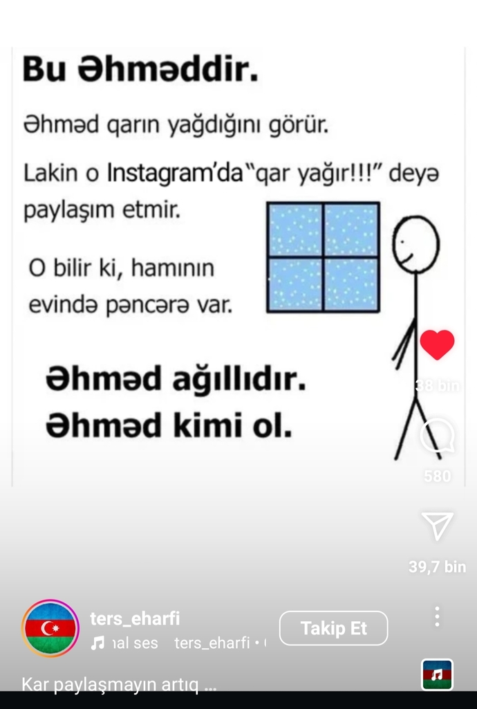 Sosyal medyada kar paylaşımı yapmayan kaldı mı 😂?