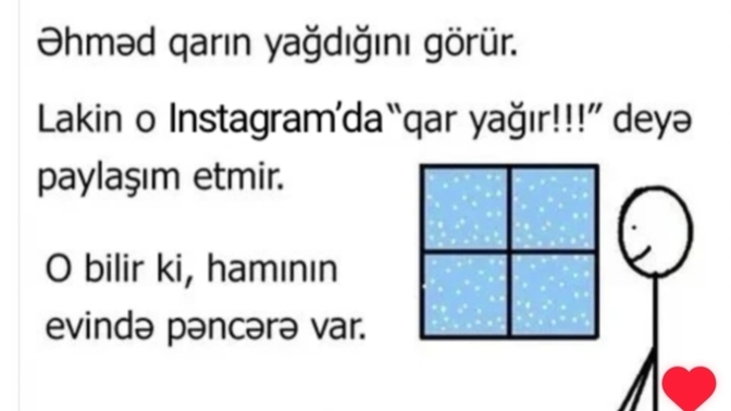 Sosyal medyada kar paylaşımı yapmayan kaldı mı 😂?