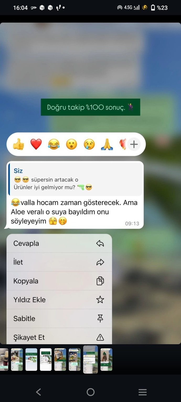 Acil yardım WhatsApp?