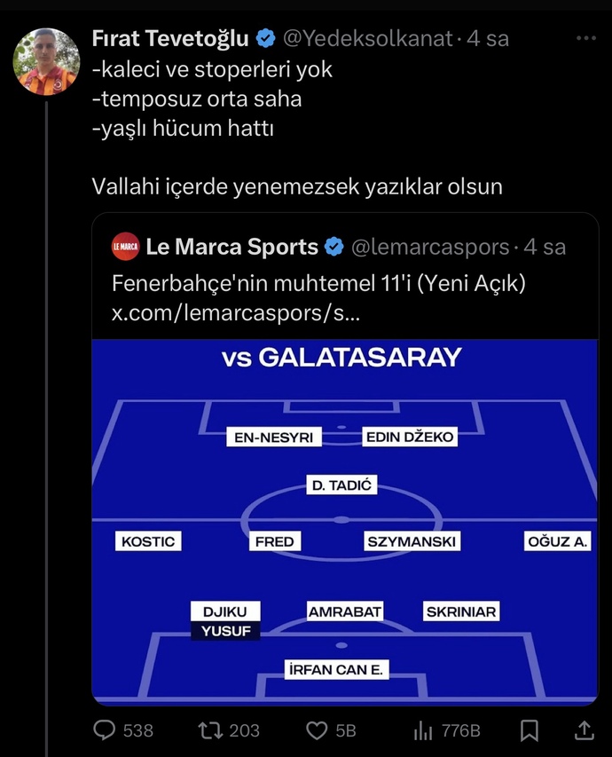 Fenerbahçe mi yener Galatasaray mı?
