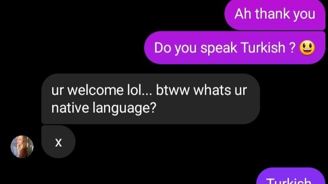 Amerikalı Kıza Türkçe Öğretiyorum... Öğrenir mi Sizce?