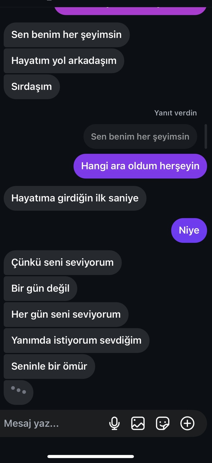 Daha konuşalı 24 saat olmadı?