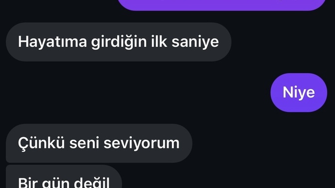 Daha konuşalı 24 saat olmadı?