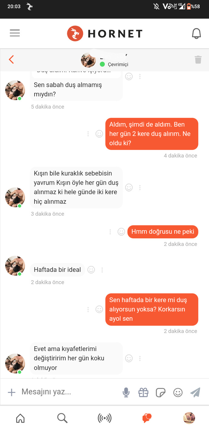 Flörtünüzün, haftada bir duş aldığını öğrenseniz ne yaparsınız💅🏻?