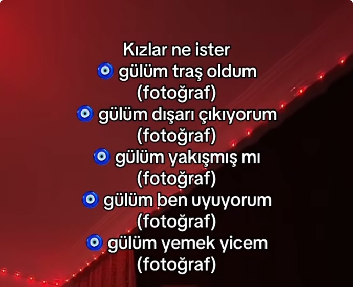 Kadınlar da erkeklerden anlık fotoğraf ister mi?