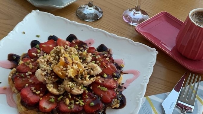 İleride cafe açsam eğer Waffle yemeye gelirmiydiniz🤔😋✨?
