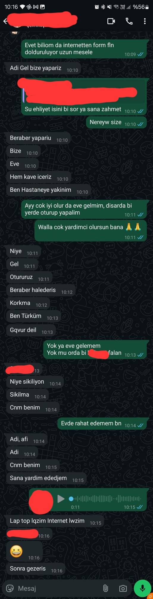 Çevrenizde size her konuda yardımcı olan arkadaşlarınız var mı?