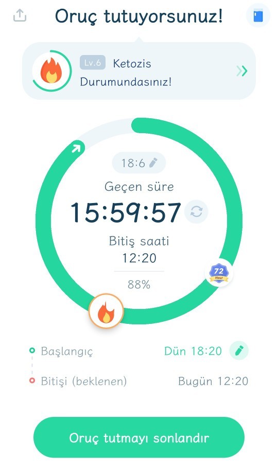 Aralıklı oruç tutuyor musunuz?
