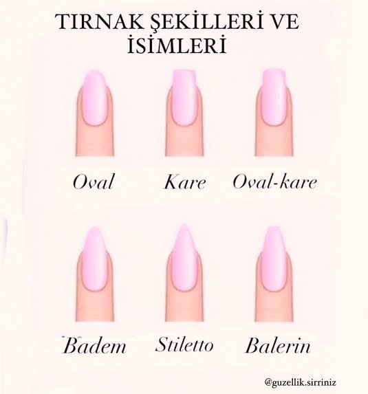 Senin en çok sevdiğin tırnak tipi hangisi?