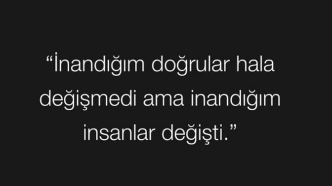 En sık söylediğin yalan nedir?