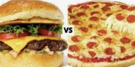 Pizzamı Hamburgermi?
