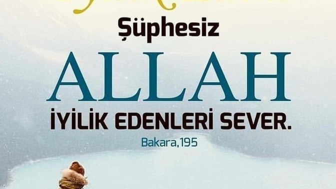İyilik yapıyor musunuz?