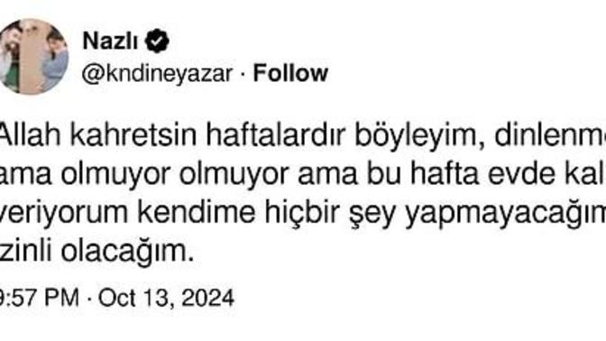 Kendinize vakit ayırabiliyor musunuz?