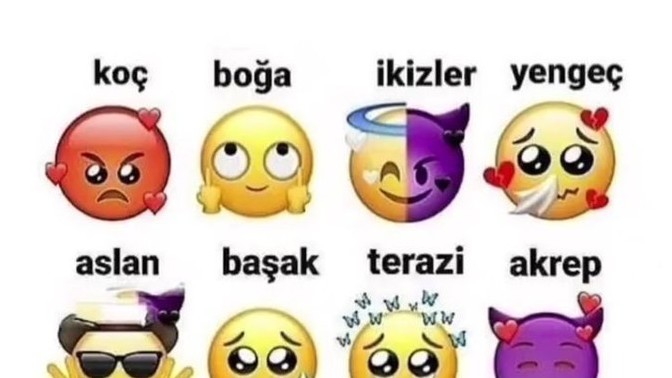 Burcunuza göre hangi emojisin?