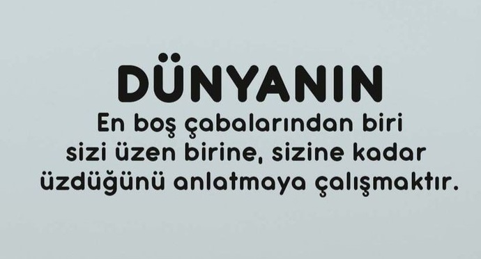 En son ne icin cabalamaktan vaz gectiniz😏?