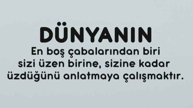 En son ne icin cabalamaktan vaz gectiniz😏?