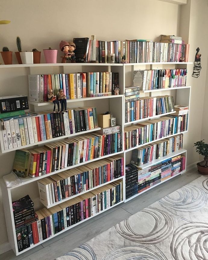 Evinizde kitaplık ya da size ait olan kitap köşeniz var mı?