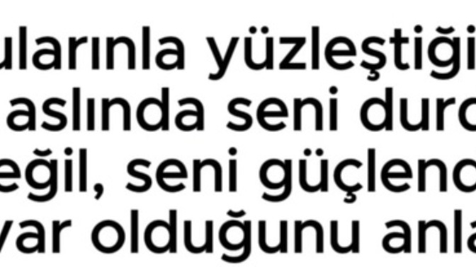 Pekii siz korkularınızla yüzleşebildiniz mi?