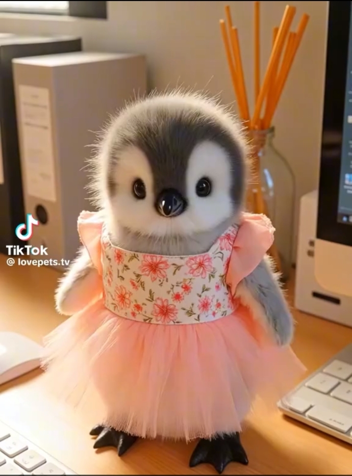 Yavru penguen beslemek ister miydiniz?