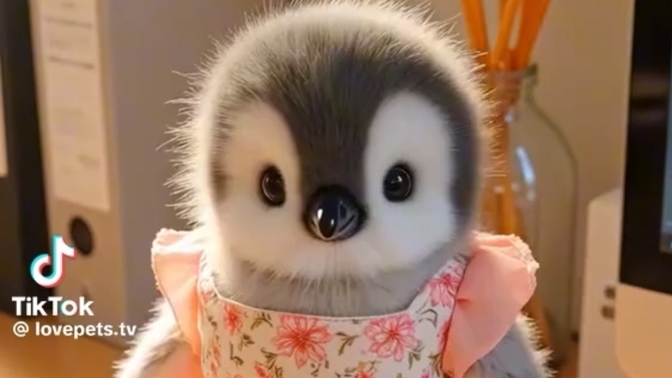 Yavru penguen beslemek ister miydiniz?