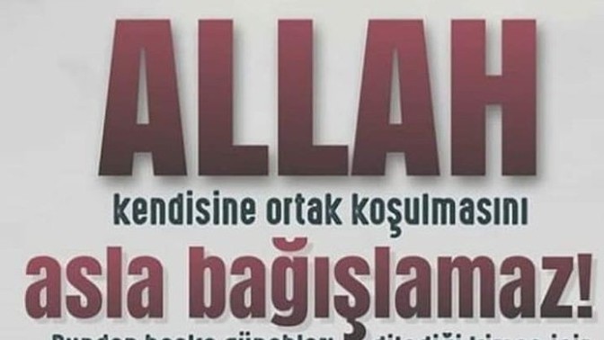 Allah katında asla bağışlanmayacak olan günah nedir biliyor musunuz?