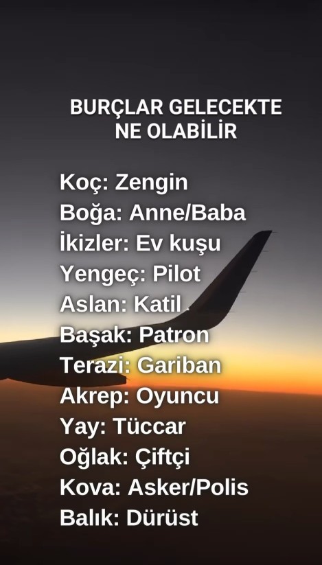 Burçlar gelecekte ne olabilirmiş?