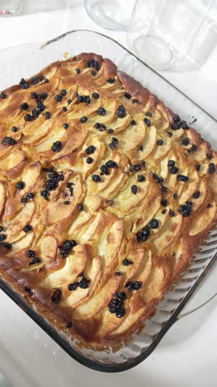 Elmalı pastam nasıl görünüyor?