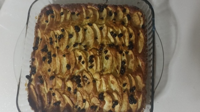 Elmalı pastam nasıl görünüyor?