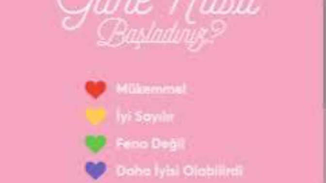 Bugün güne nasıl başladınız?