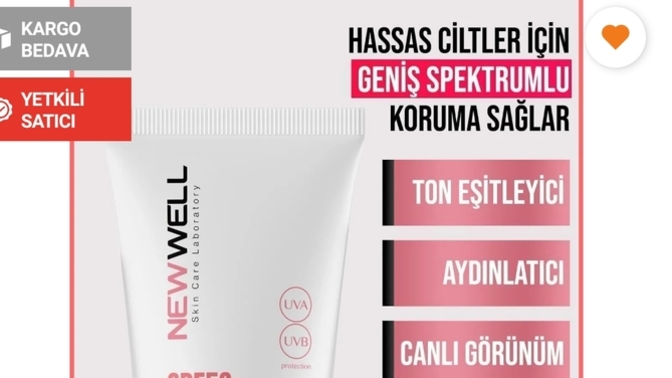New well güneş kremlerini kullanan var mi?
