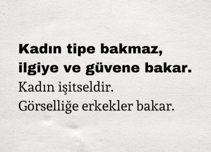 Görsellik ne kadar önemli sizler için?