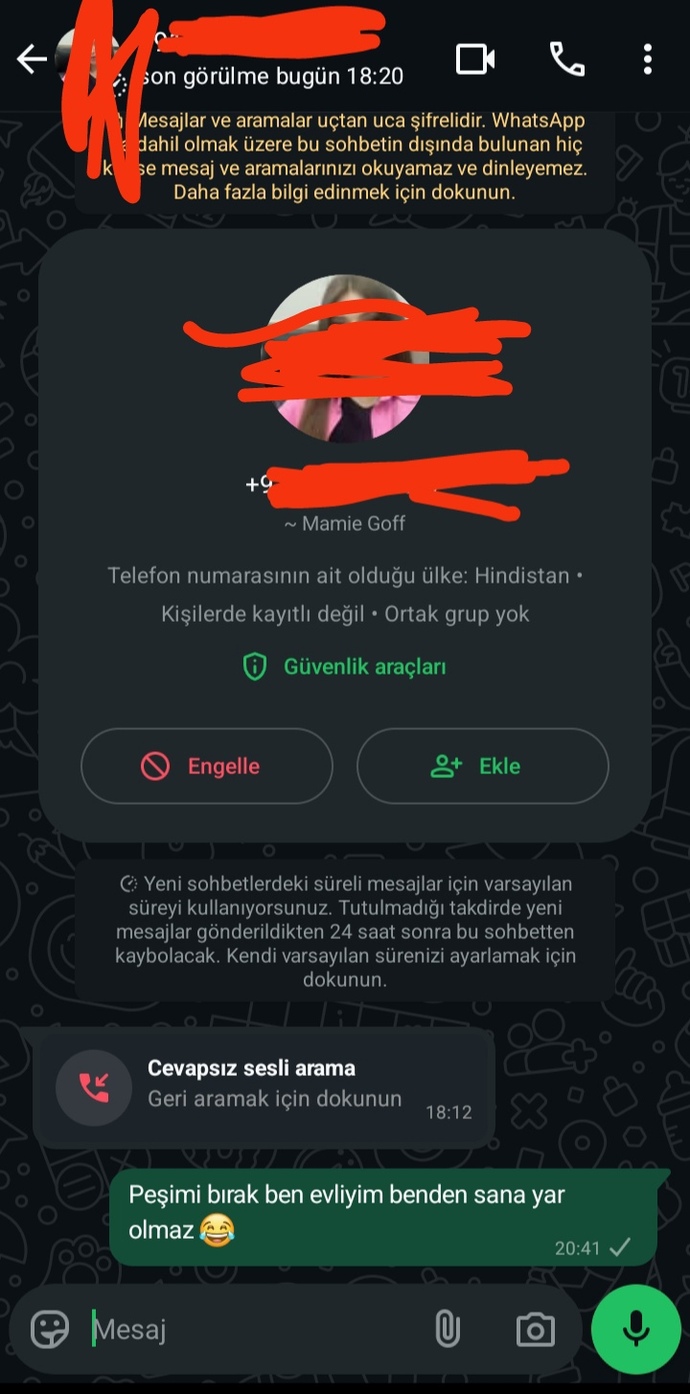 Bu saçma sapan kişiler numaramızı nerden alıyorlar?