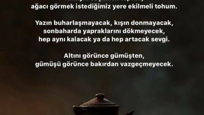 Hiç seviyor (muş) gibi yaptınmı?