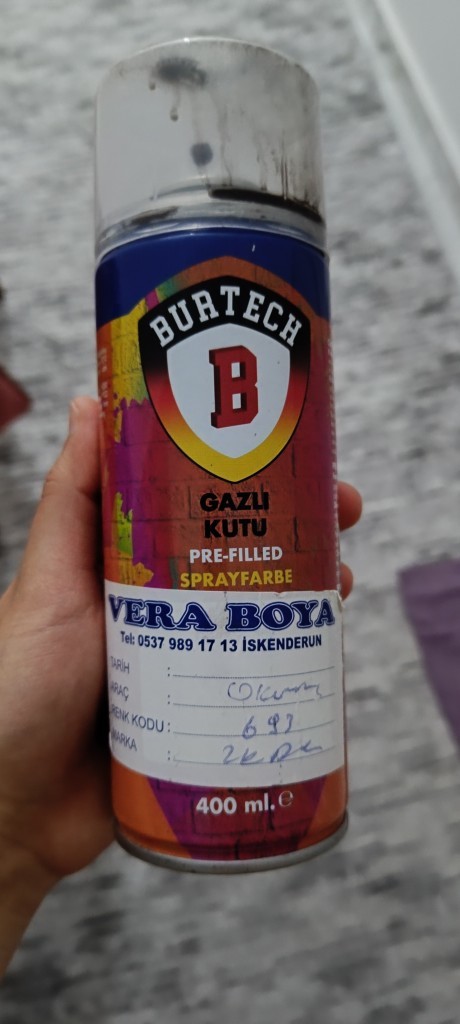 Sprey boy karton boyar mi?