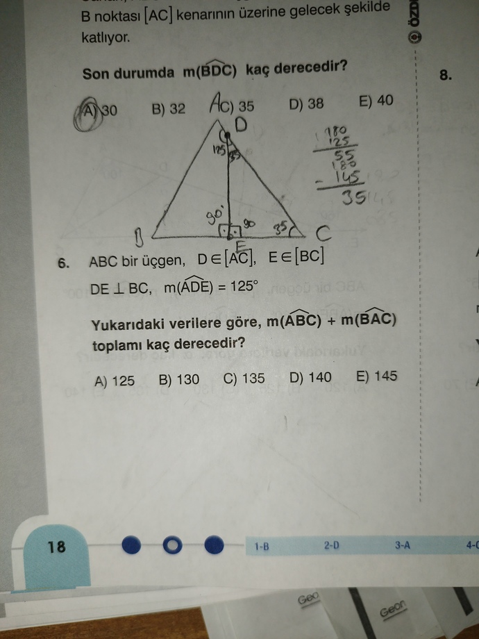 Gemometri sorusu var bir tane bakar mısınız?