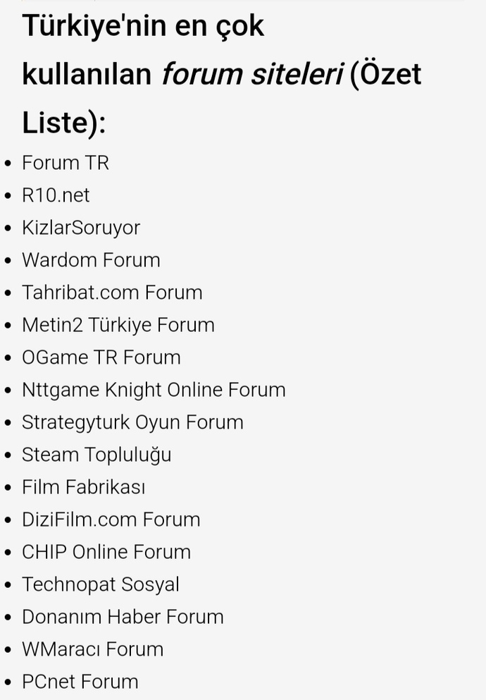 Türkiye’ye İnterneti Sevdiren Unutulmaz Forum Sitelerinden Hangilerini Kullandınız?