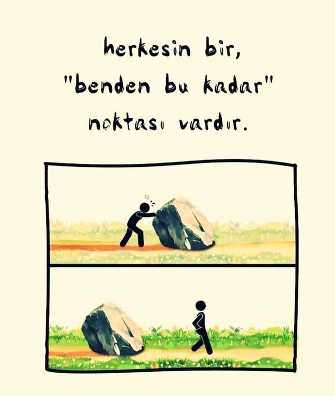 Benden artık bu kadar pesediyorum dedinmi?